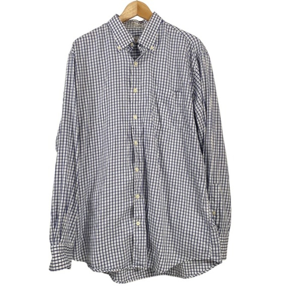 Peter‎ Millar Crown Sport Mens Baldwin Silk Blend Button Up Shirt sz Long Sleeve